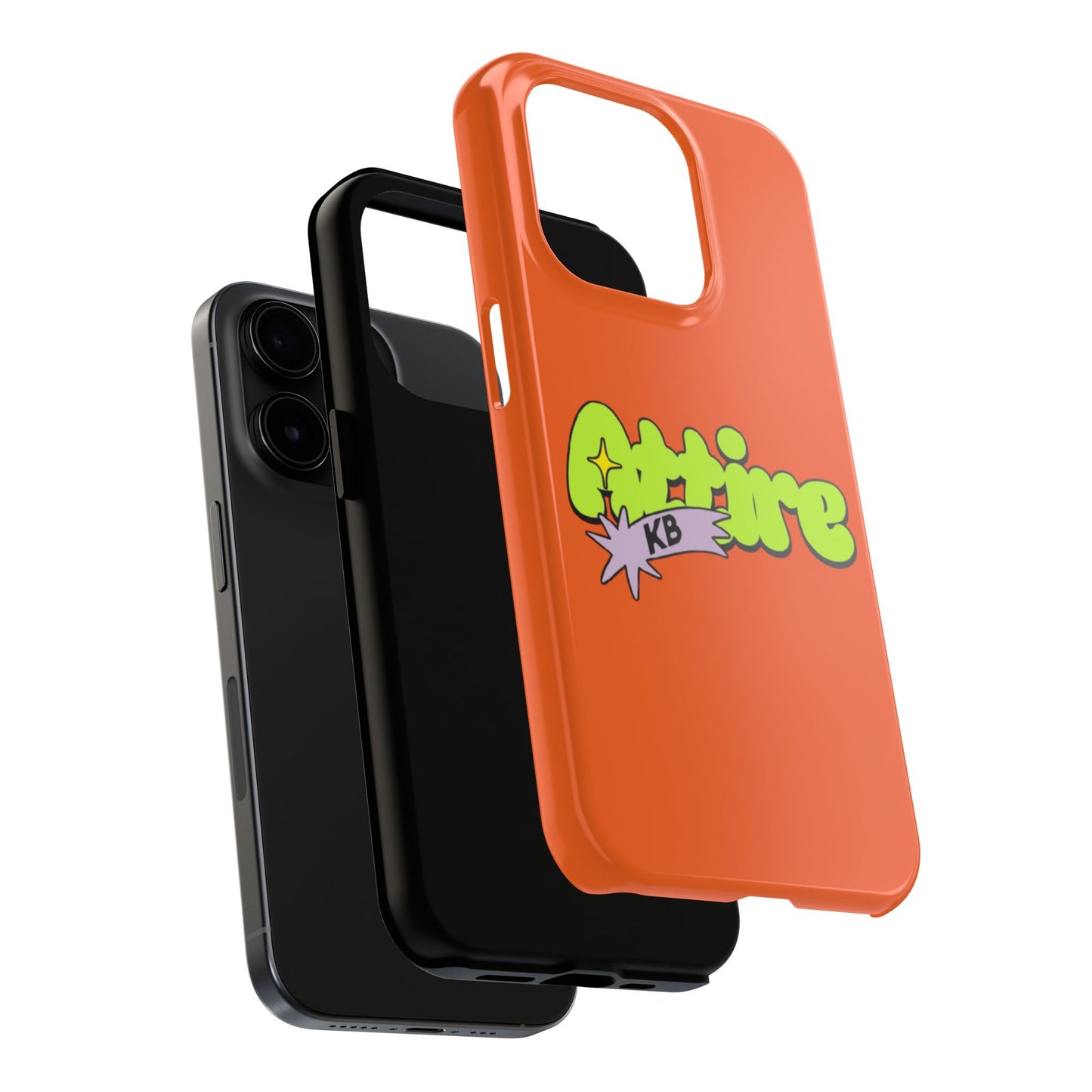 KB Attire Cartoon Phone Case (Orange)