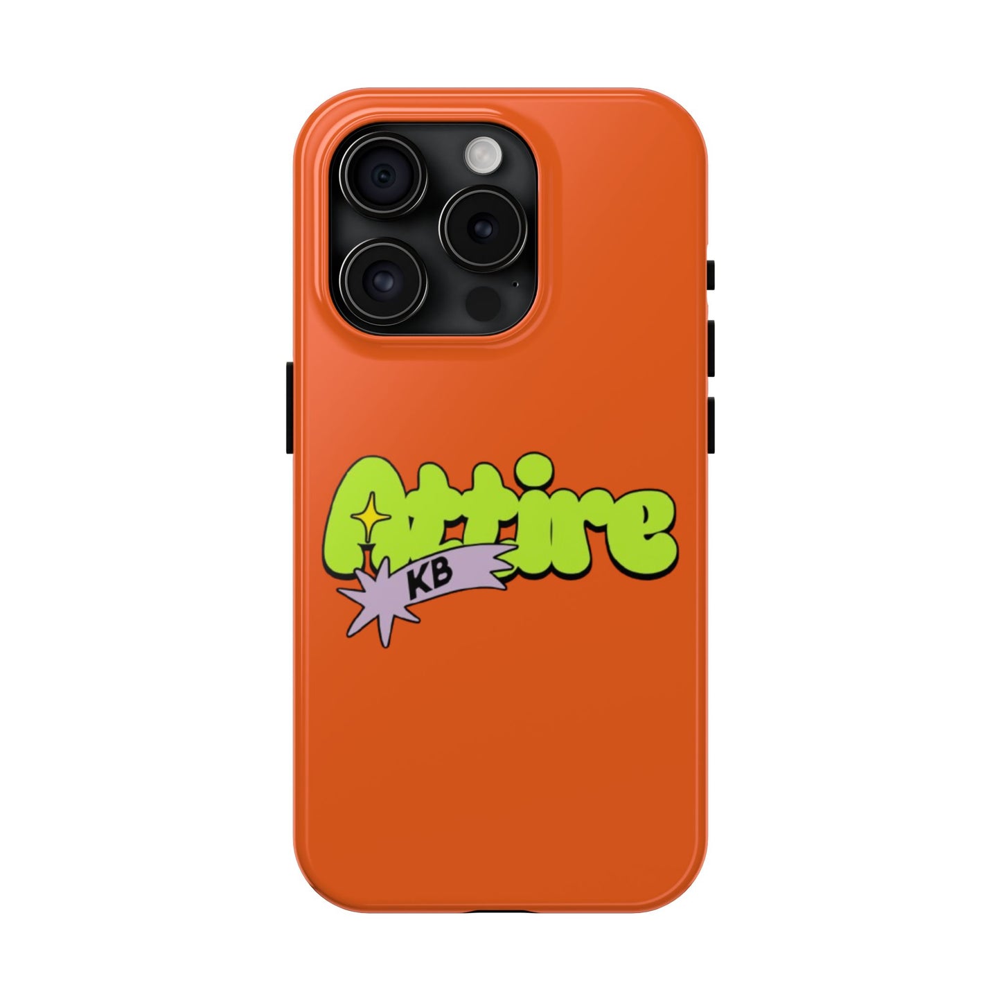 KB Attire Cartoon Phone Case (Orange)