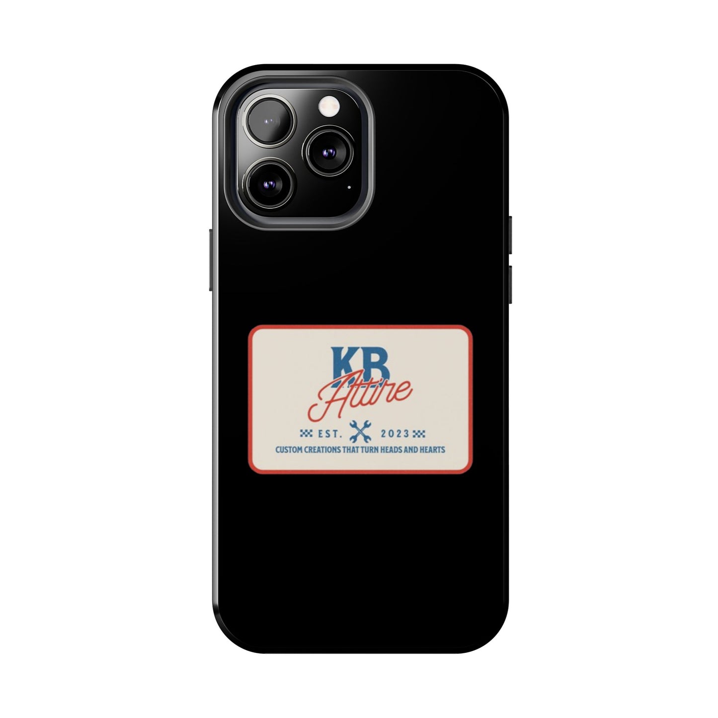 KB Attire 'The Patch' Phone Case (Black)