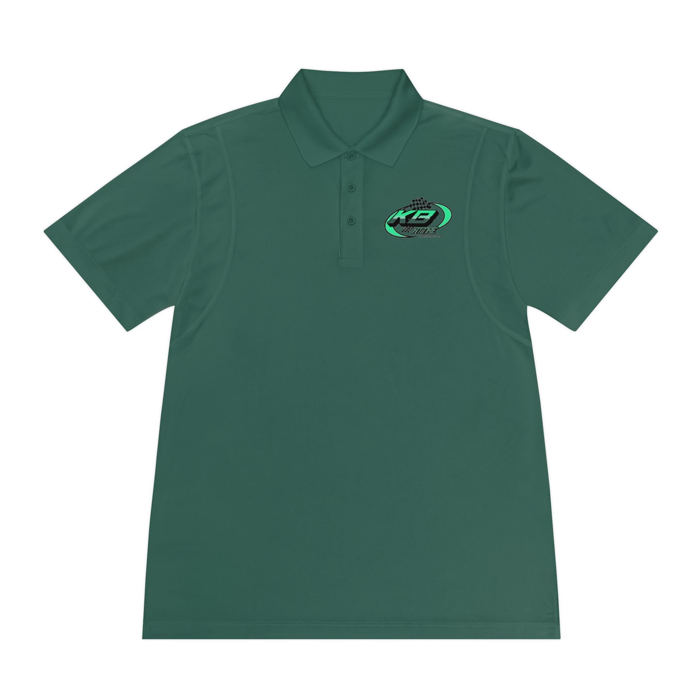 KB Attire Men's Logo Sport Polo Shirt