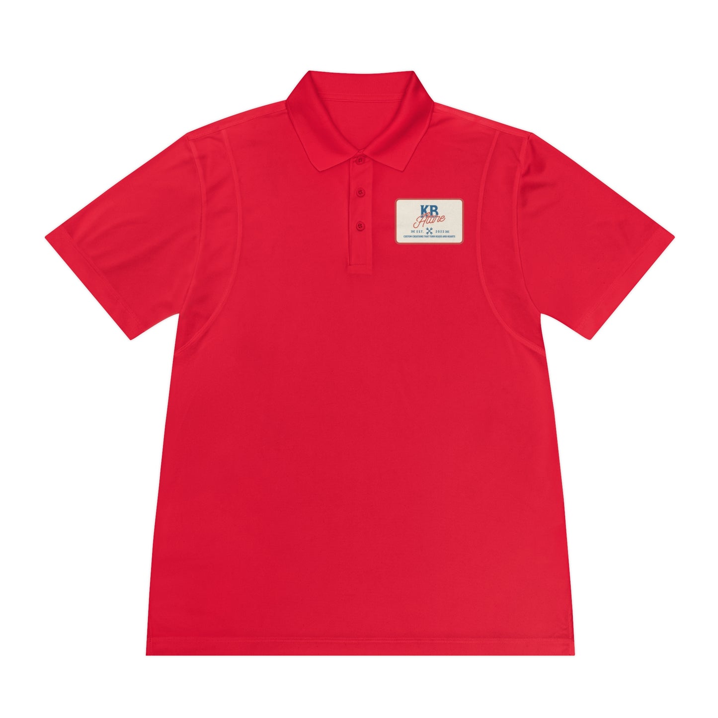 KB Attire "The Patch" Men's Sport Polo Shirt