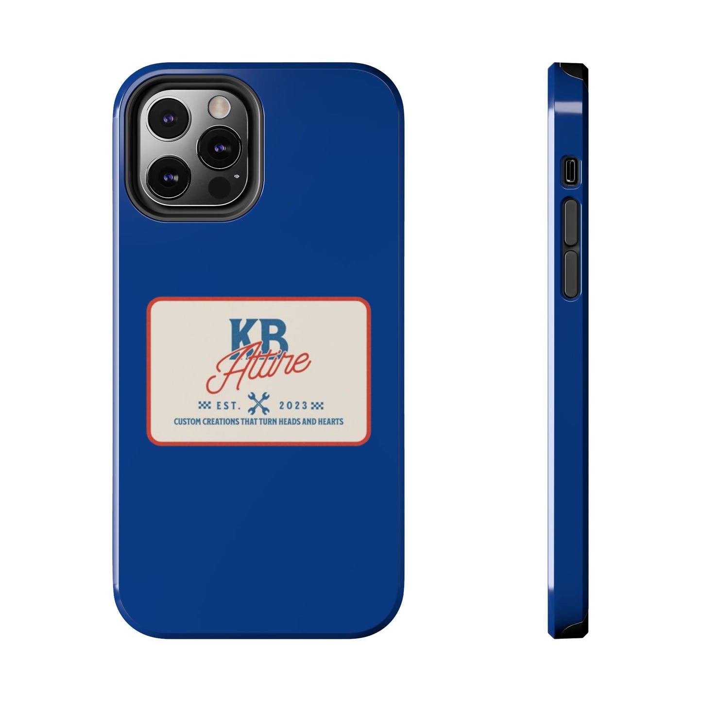 KB Attire 'The Patch' Phone Case (Blue)