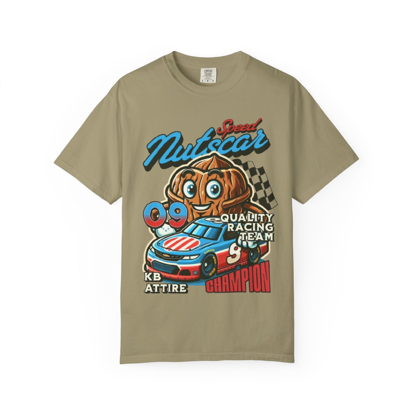 Champion Nutcar Racing T-Shirt | Unisex Garment-Dyed Tee for Racing Fans