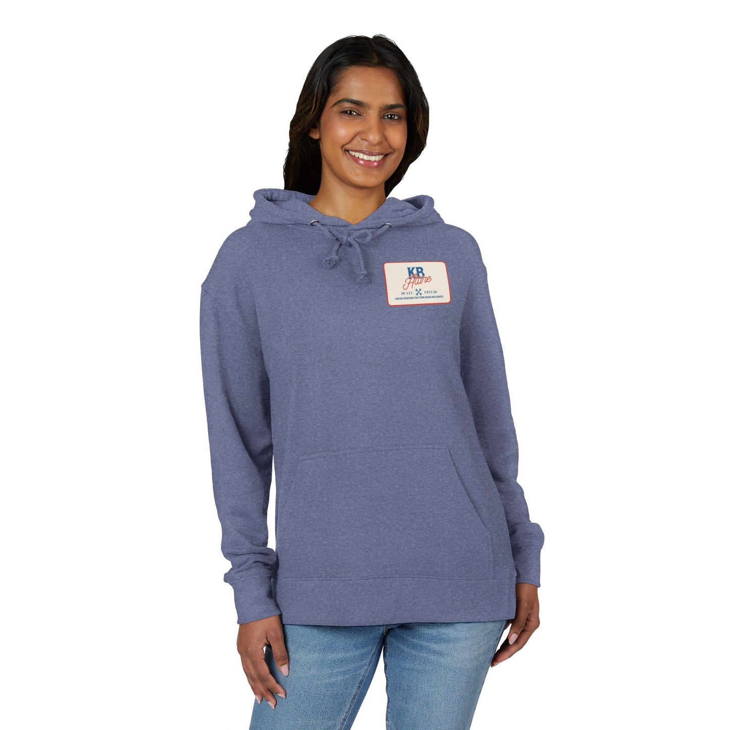 KB Attire French Terry Fast Lane Vintage Hoodie