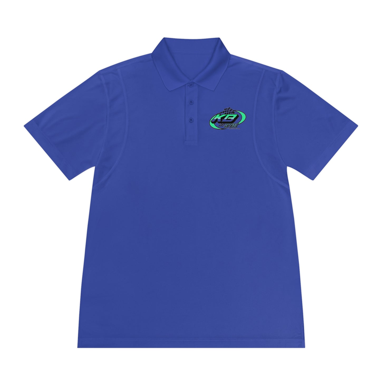 KB Attire Men's Logo Sport Polo Shirt
