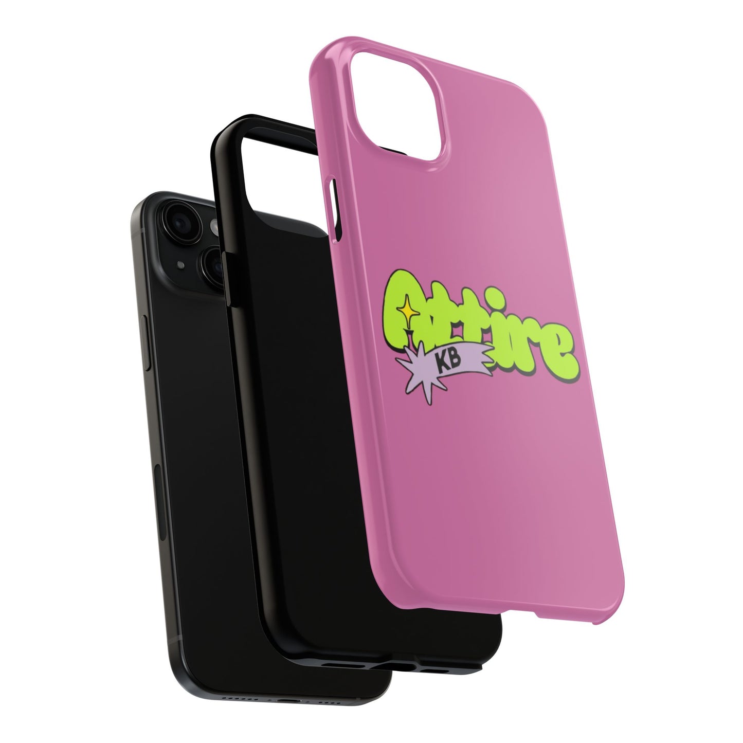 KB Attire Cartoon Phone Case (Pink)