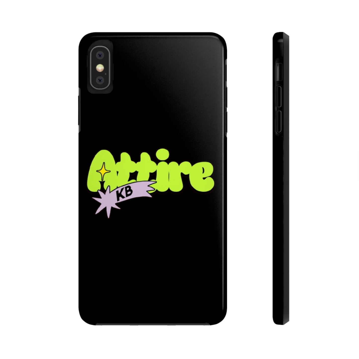 KB Attire Cartoon Phone Case (Black)