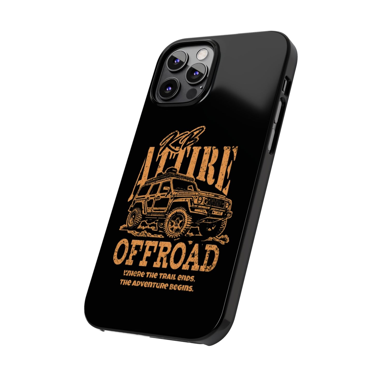 KB Attire Offroad Adventure IPhone Case (Black)