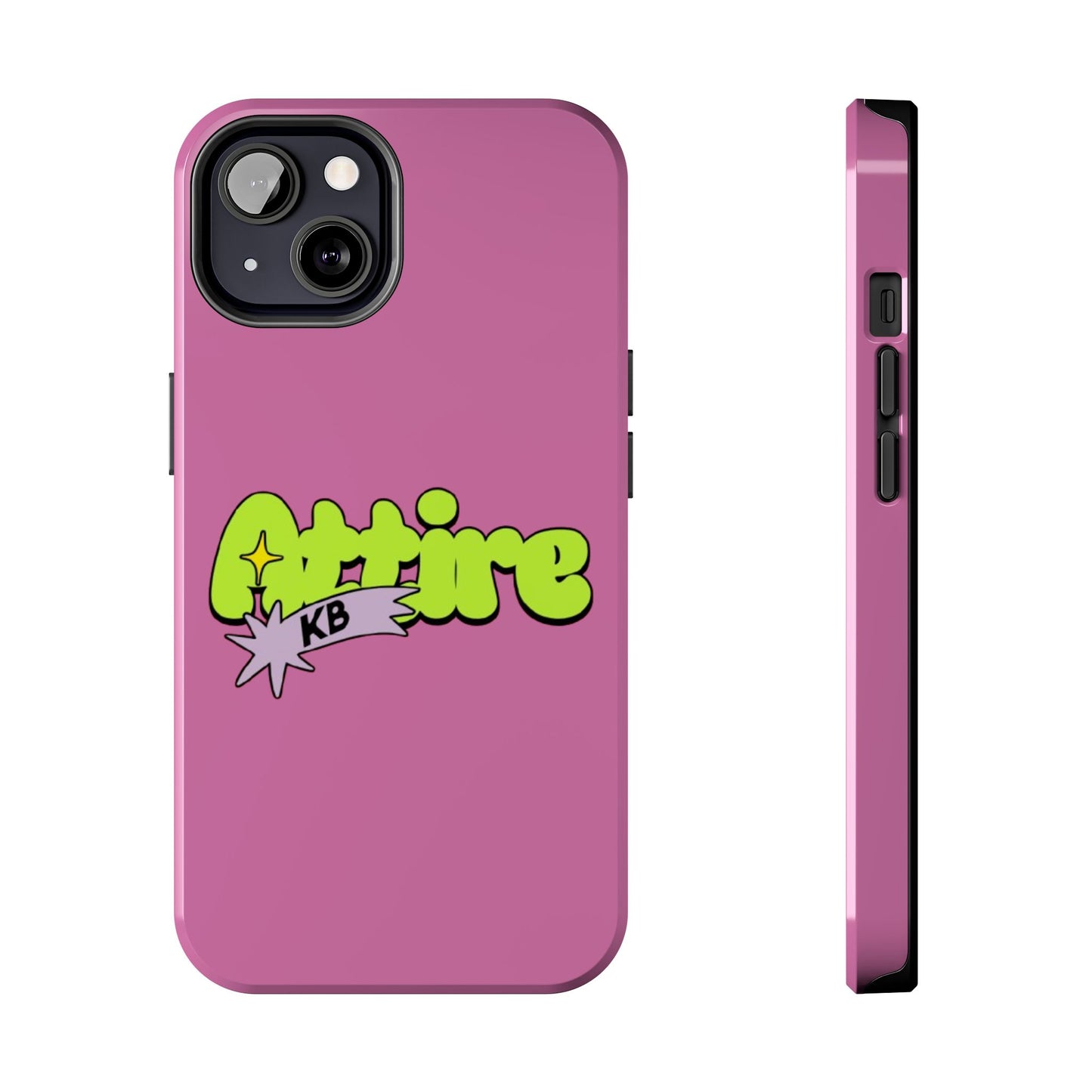 KB Attire Cartoon Phone Case (Pink)