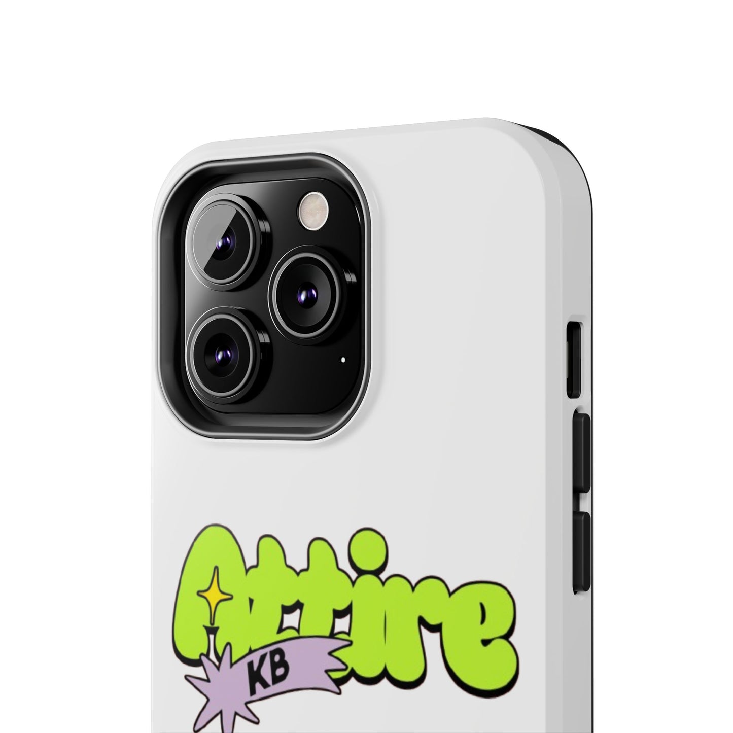 KB Attire Cartoon Phone Case (White)