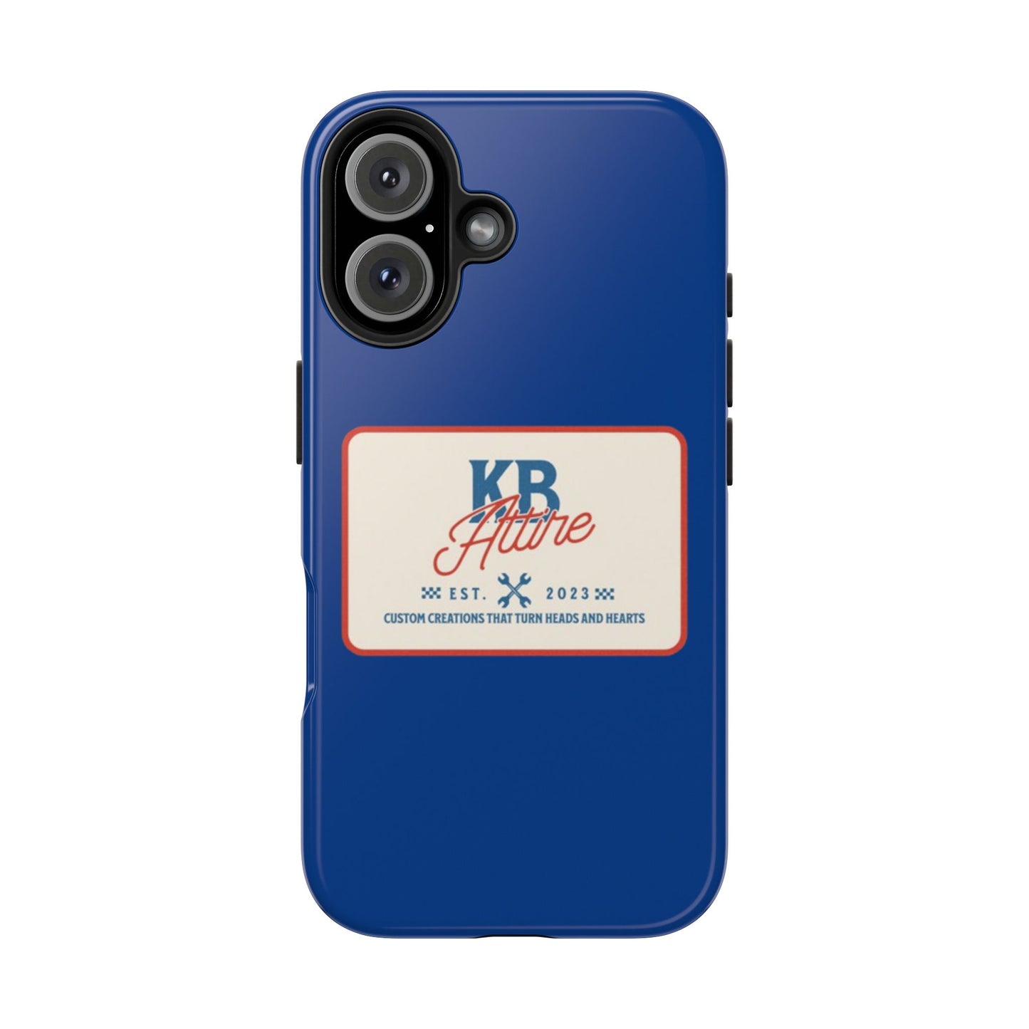KB Attire 'The Patch' Phone Case (Blue)