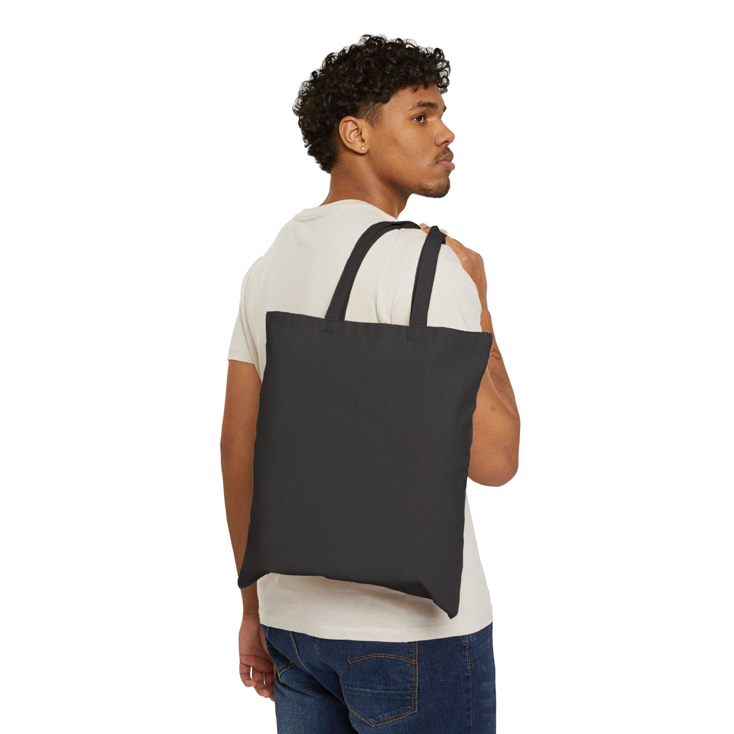 KB Attire 'Patch' Cotton Canvas Tote Bag