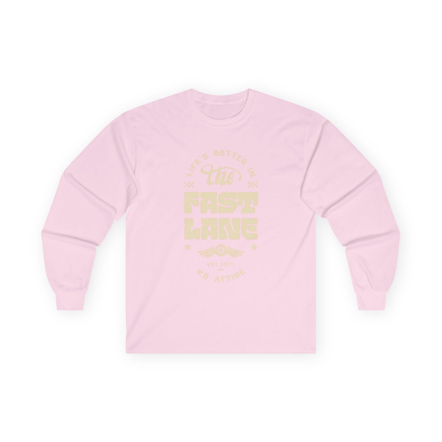 Unisex Long Sleeve 'Fast Lane' Tee