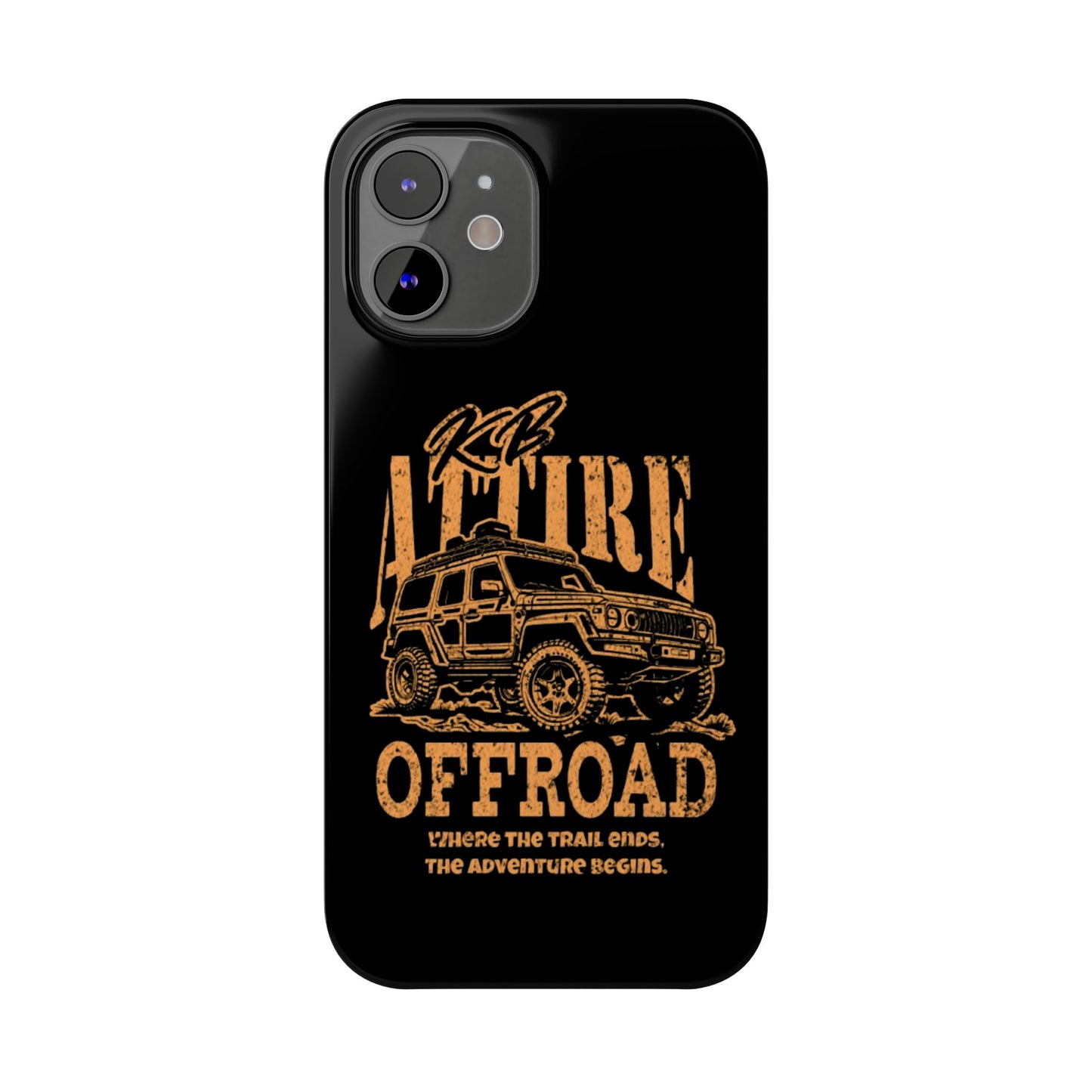 KB Attire Offroad Adventure IPhone Case (Black)