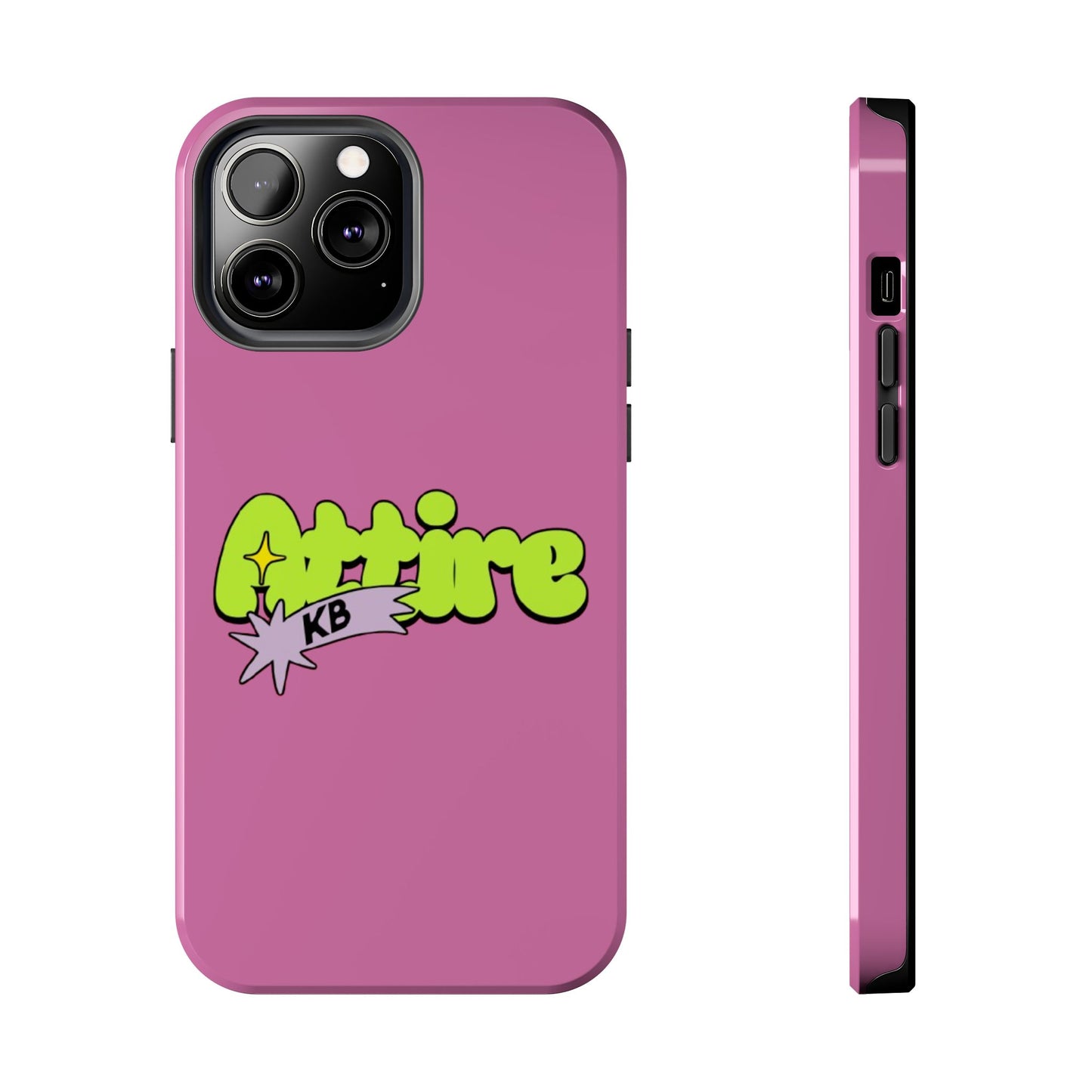 KB Attire Cartoon Phone Case (Pink)