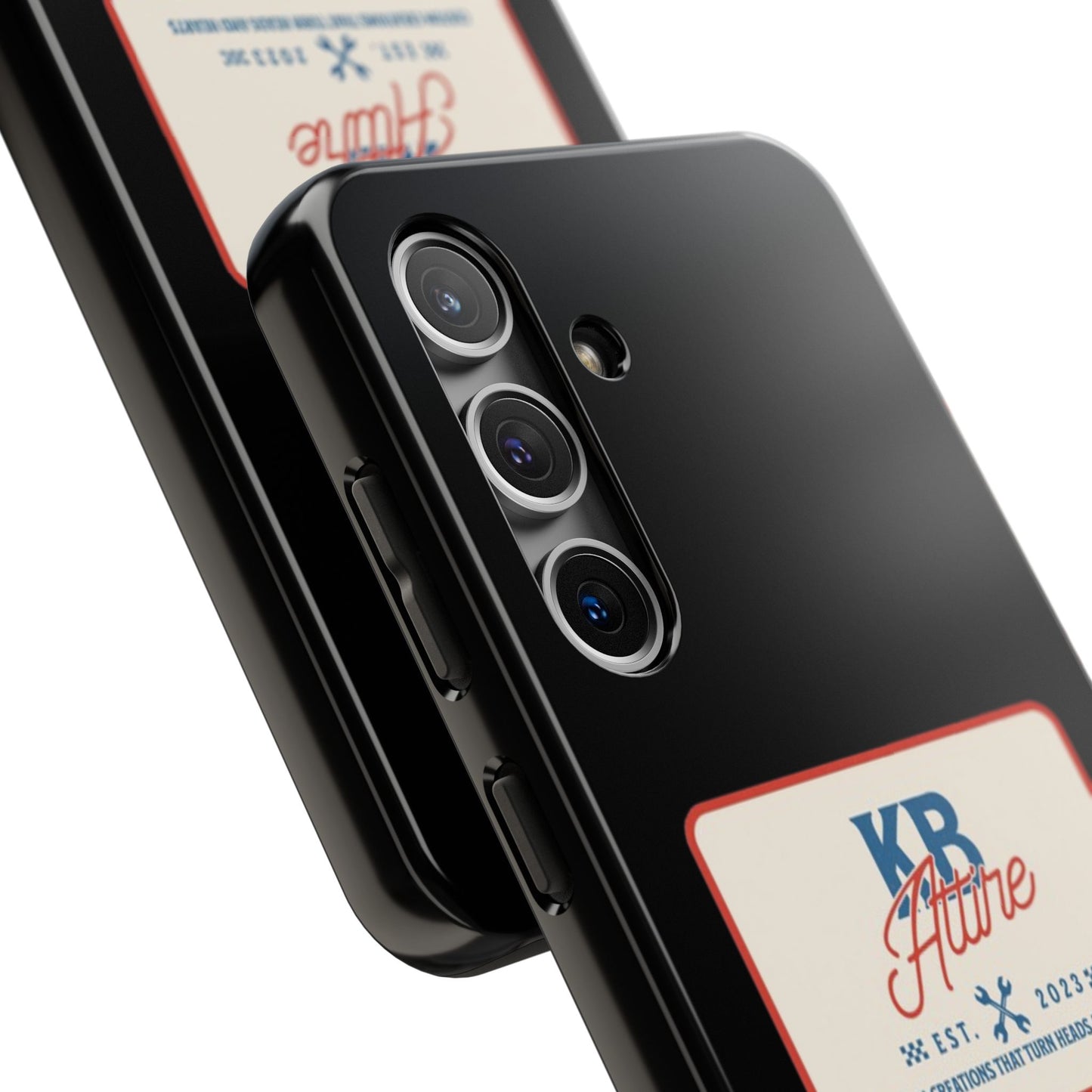 KB Attire 'The Patch' Phone Case (Black)