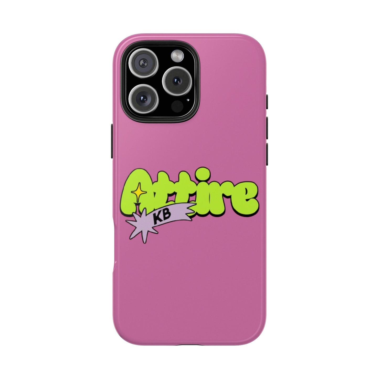 KB Attire Cartoon Phone Case (Pink)