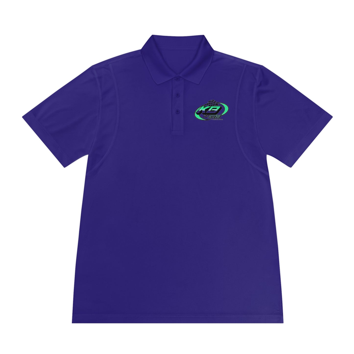 KB Attire Men's Logo Sport Polo Shirt
