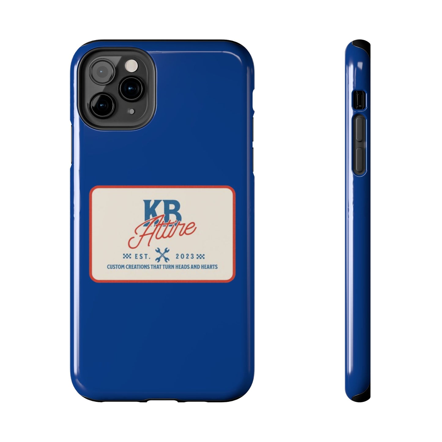 KB Attire 'The Patch' Phone Case (Blue)