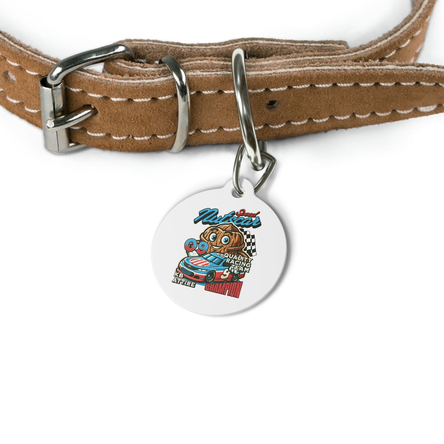 KB Attire Champion Racing Pet Tag