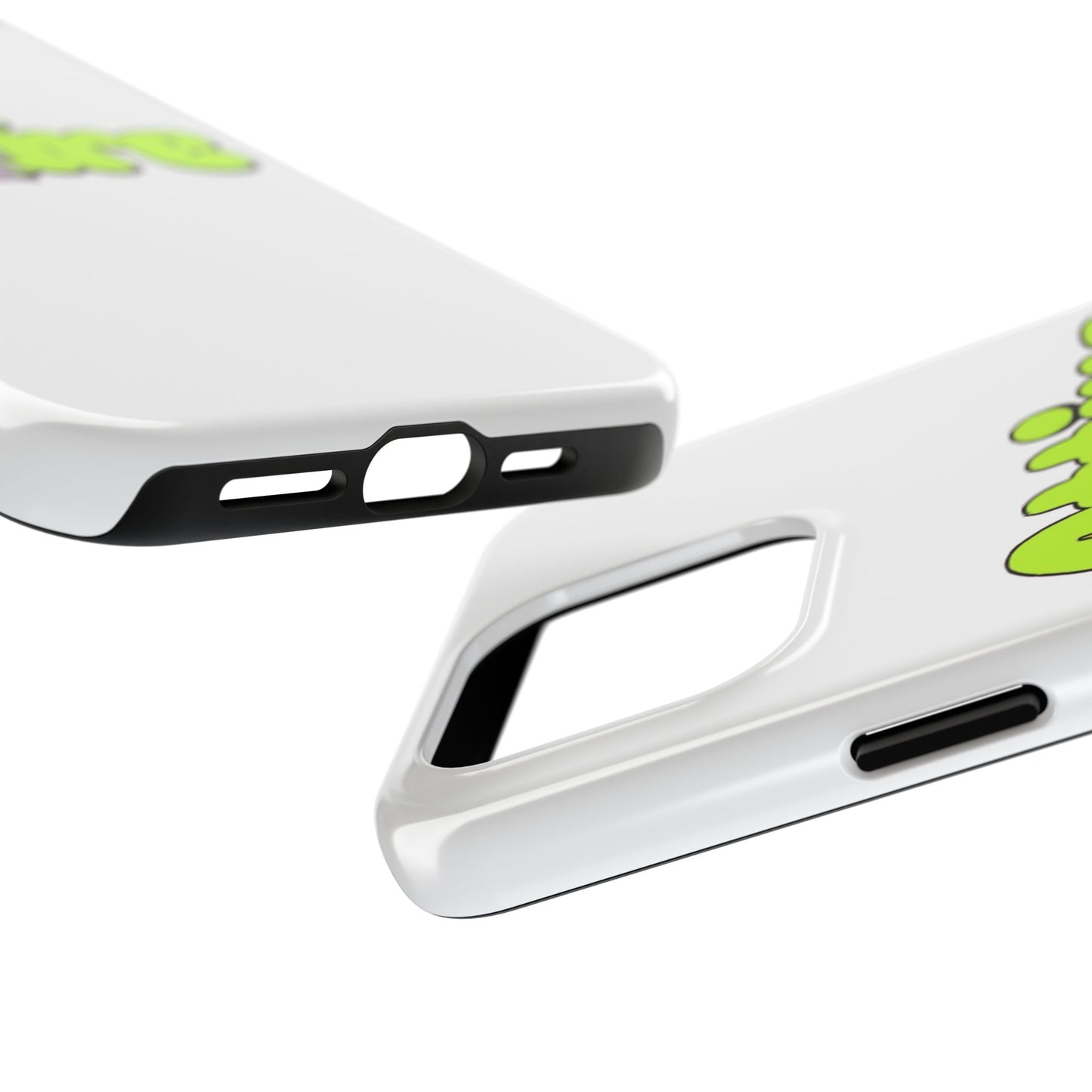 KB Attire Cartoon Phone Case (White)