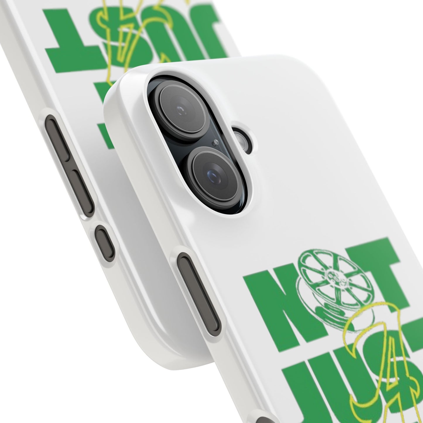 Not Just A Car Slim IPhone Cases (White)