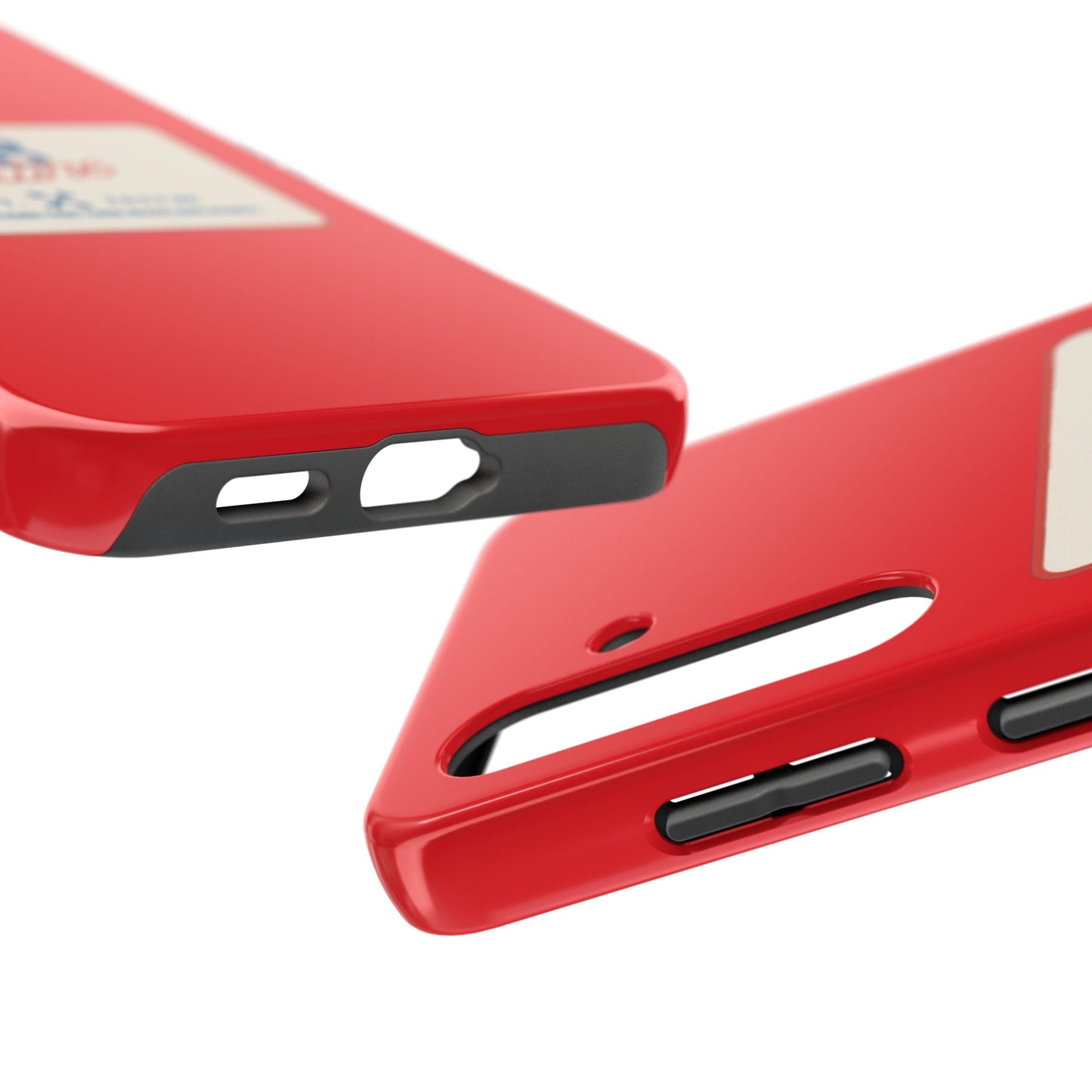 KB Attire 'The Patch' Phone Case (Red)