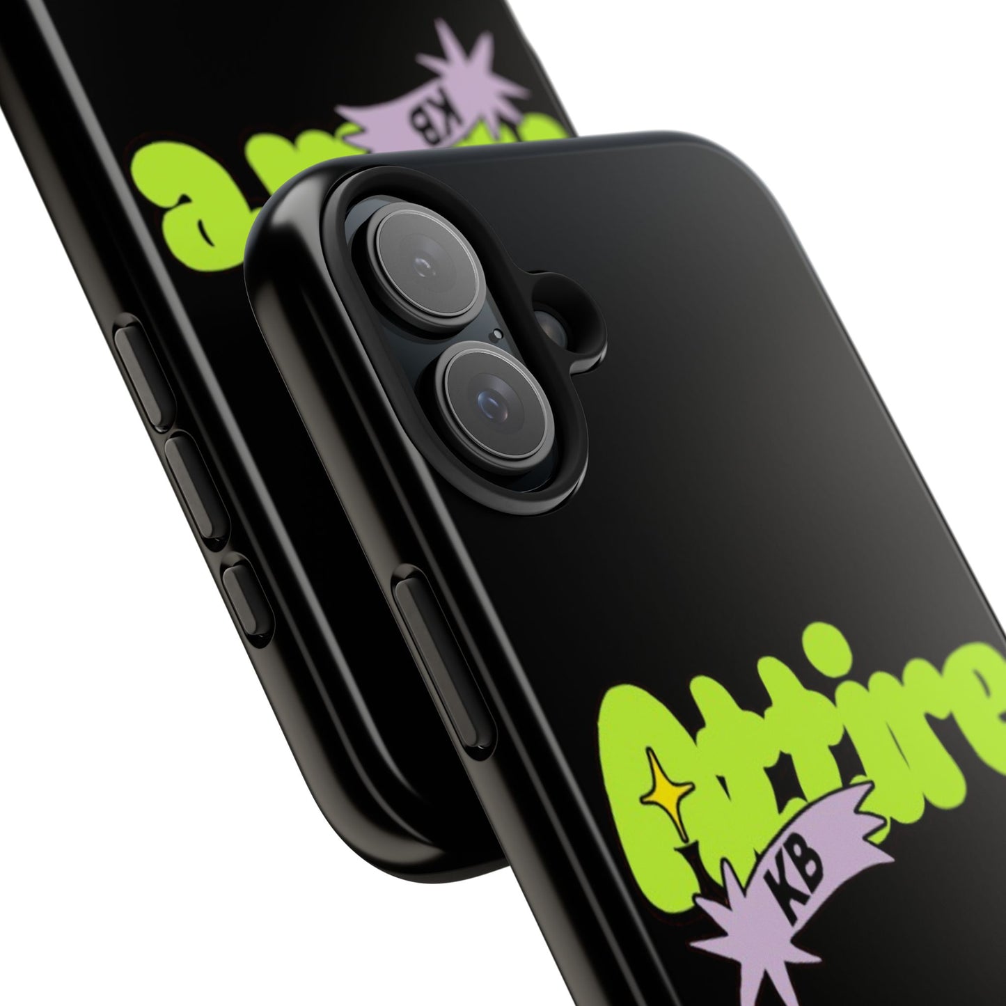 KB Attire Cartoon Phone Case (Black)