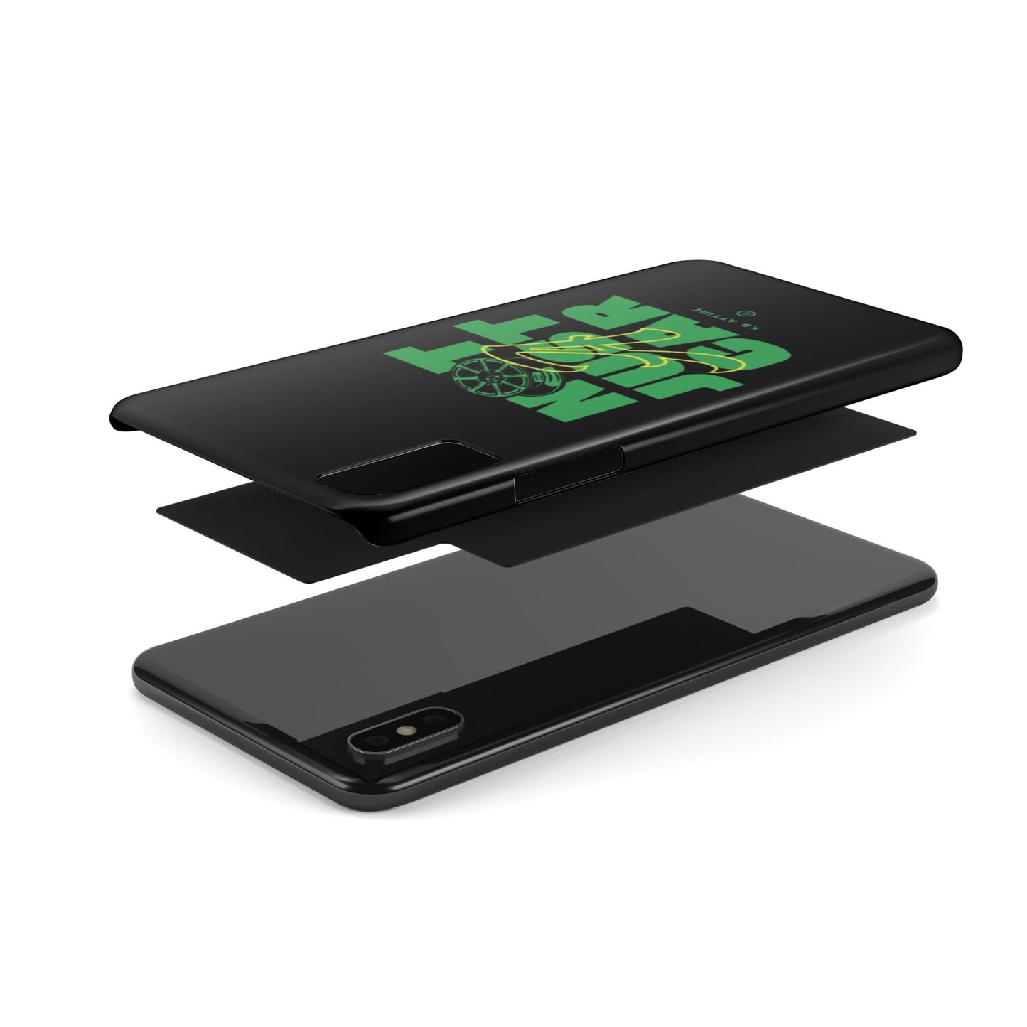 Not Just A Car Slim IPhone Cases (Black)