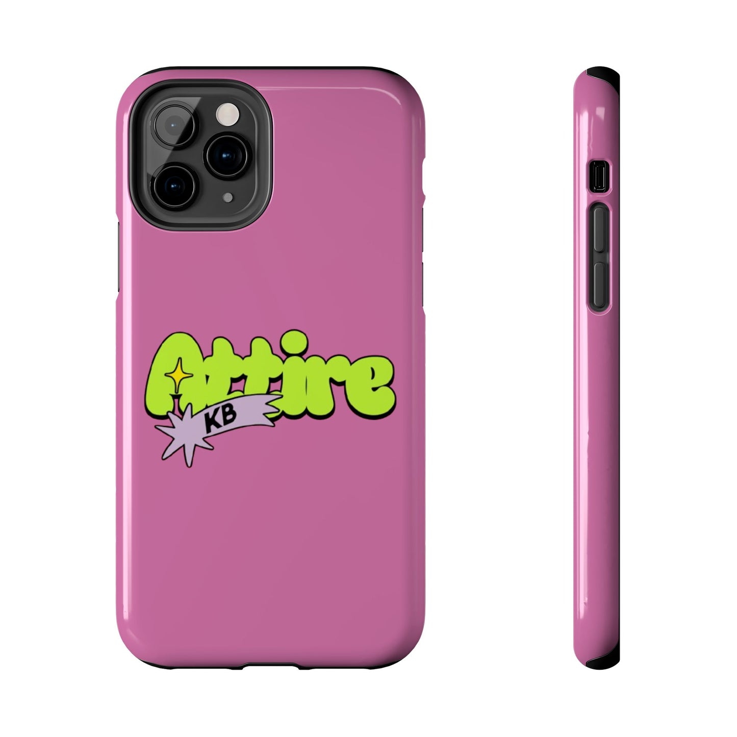 KB Attire Cartoon Phone Case (Pink)