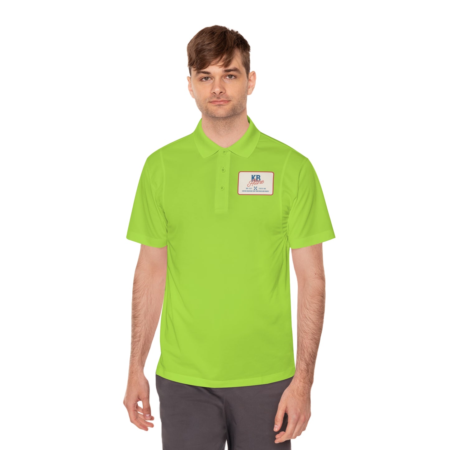 KB Attire "The Patch" Men's Sport Polo Shirt