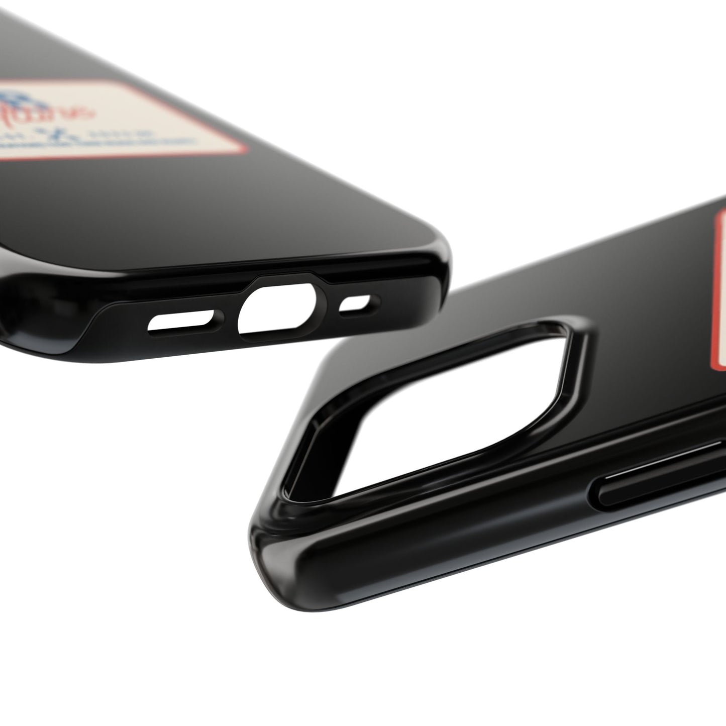 KB Attire 'The Patch' Phone Case (Black)