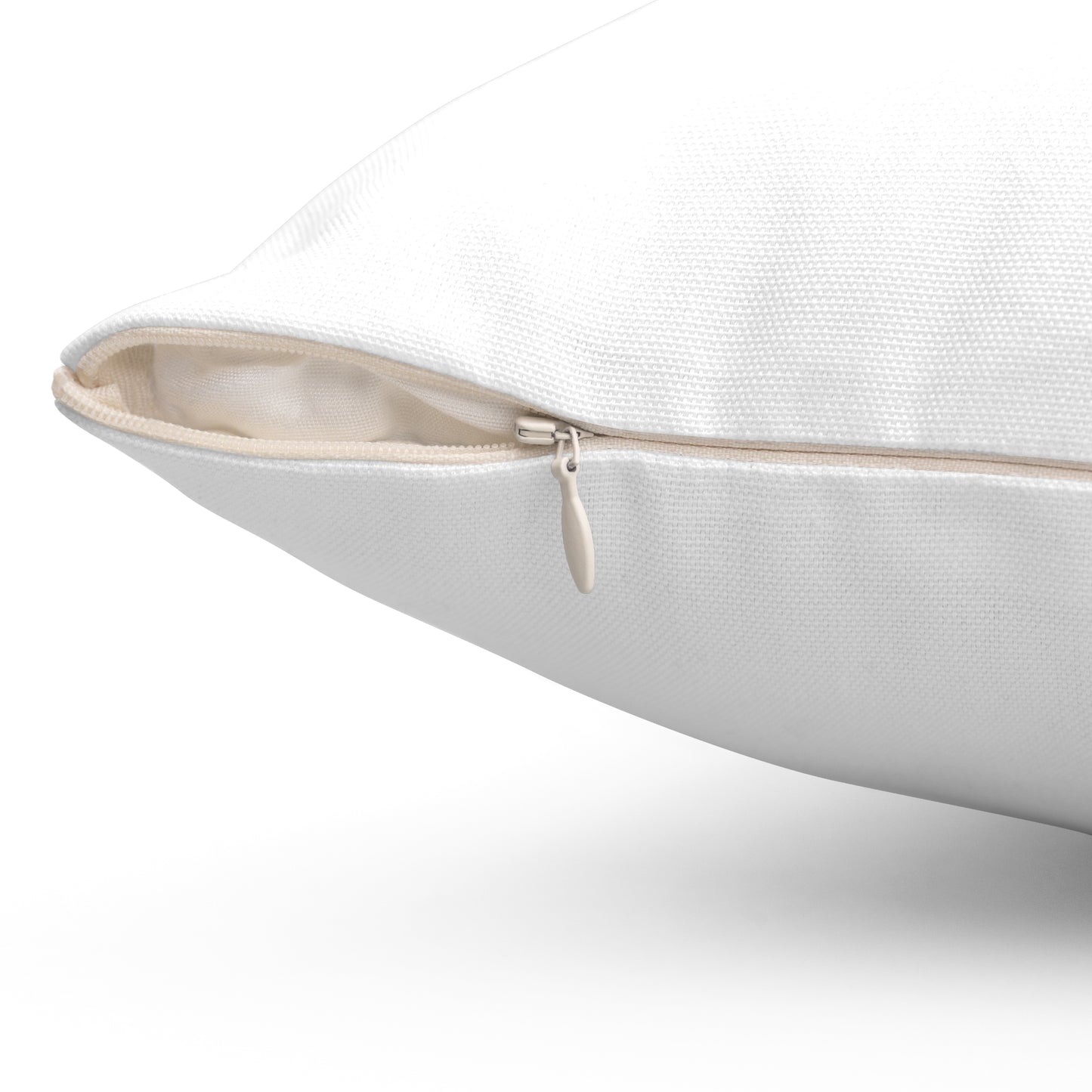 Custom KB Attire Single Logo Spun Polyester Square Pillow