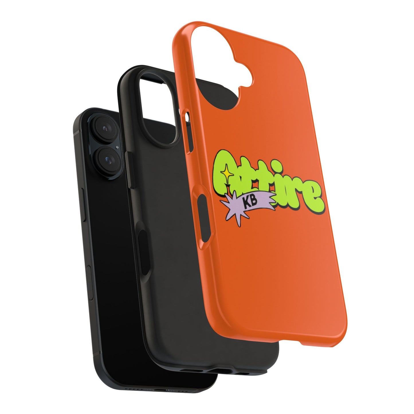 KB Attire Cartoon Phone Case (Orange)
