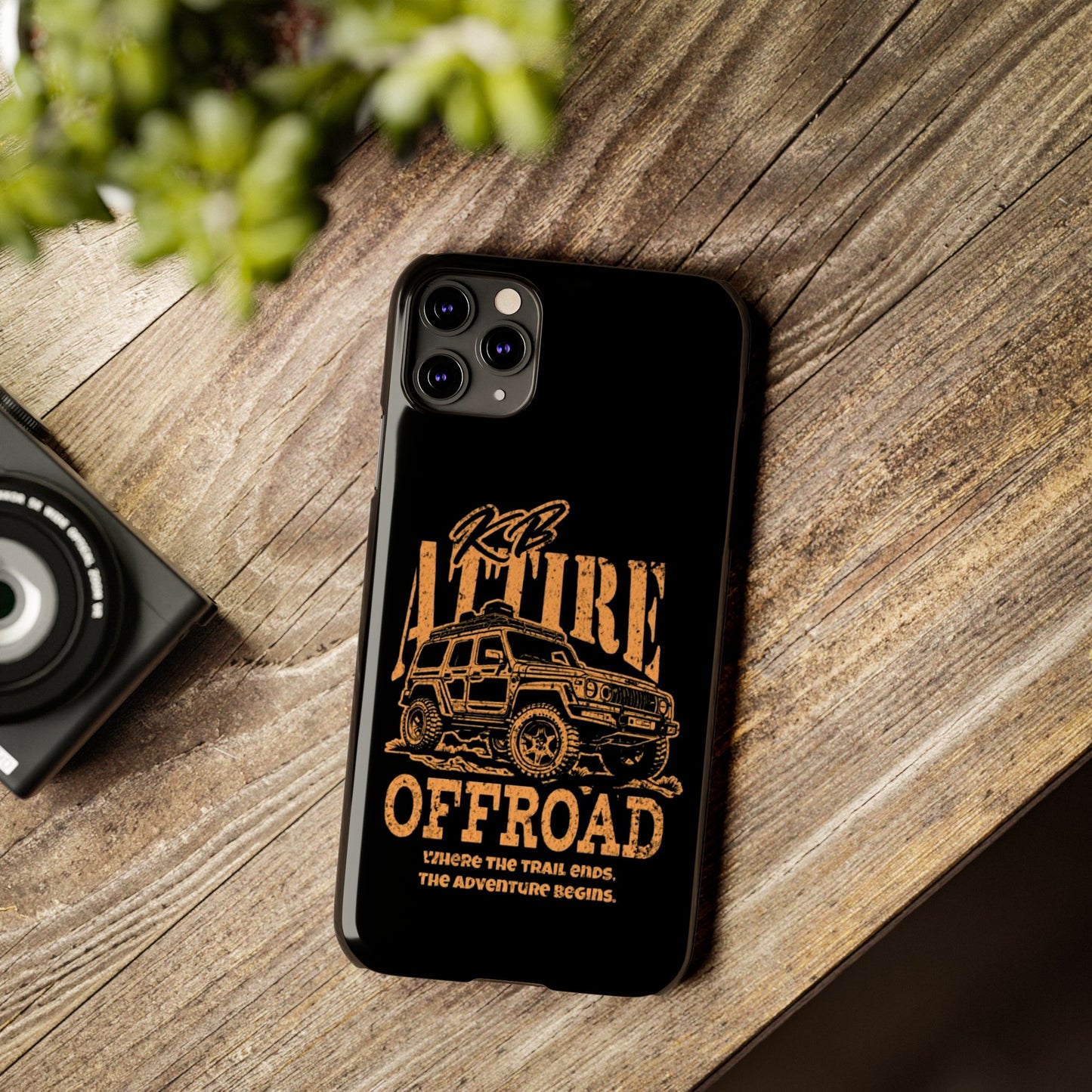 KB Attire Offroad Adventure IPhone Case (Black)