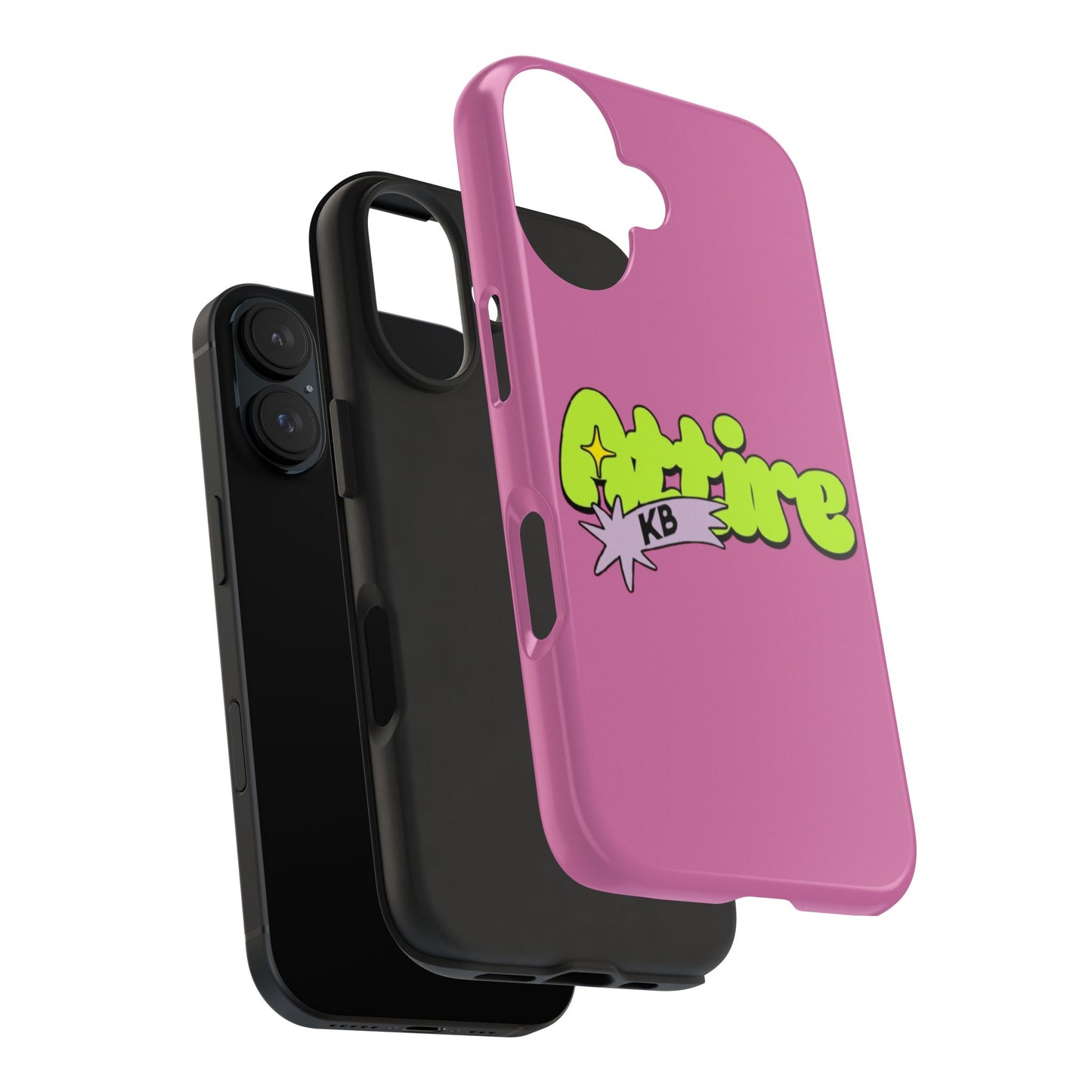 KB Attire Cartoon Phone Case (Pink)