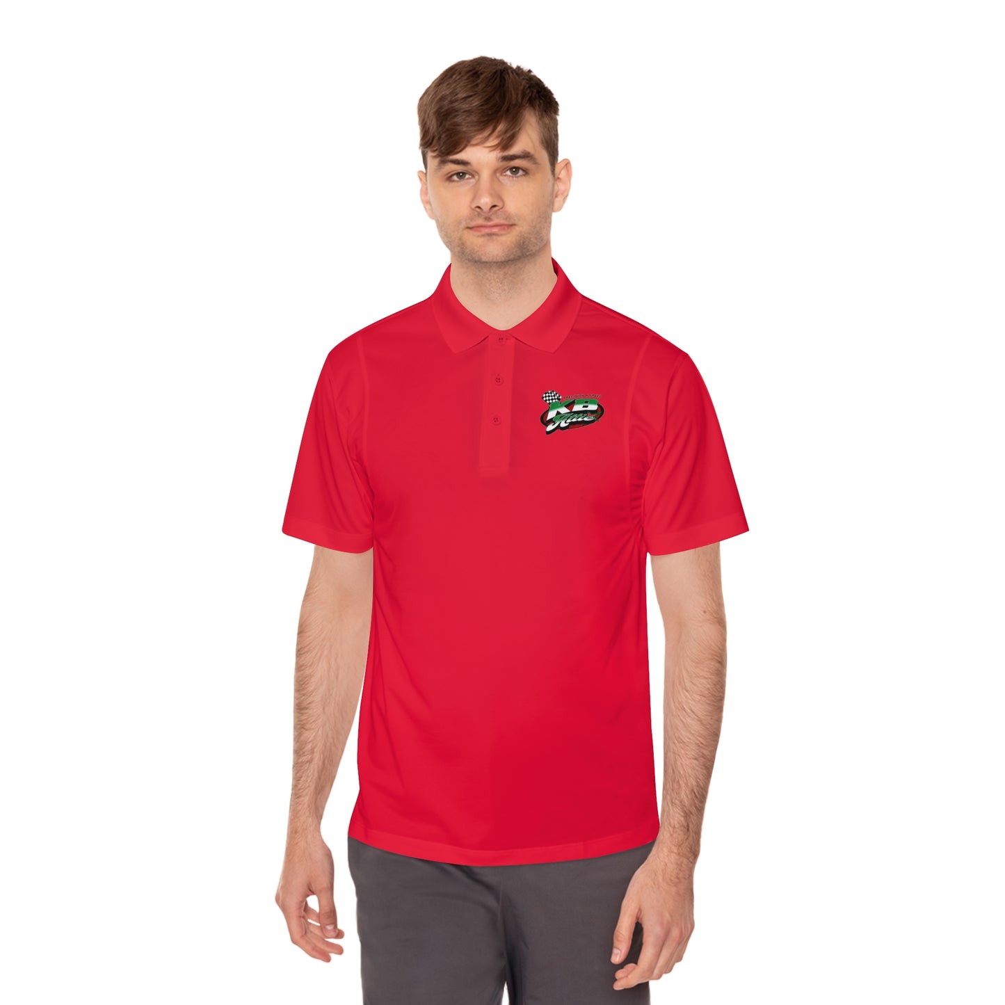 KB Attire Logo Sporty Men's Polo Shirt