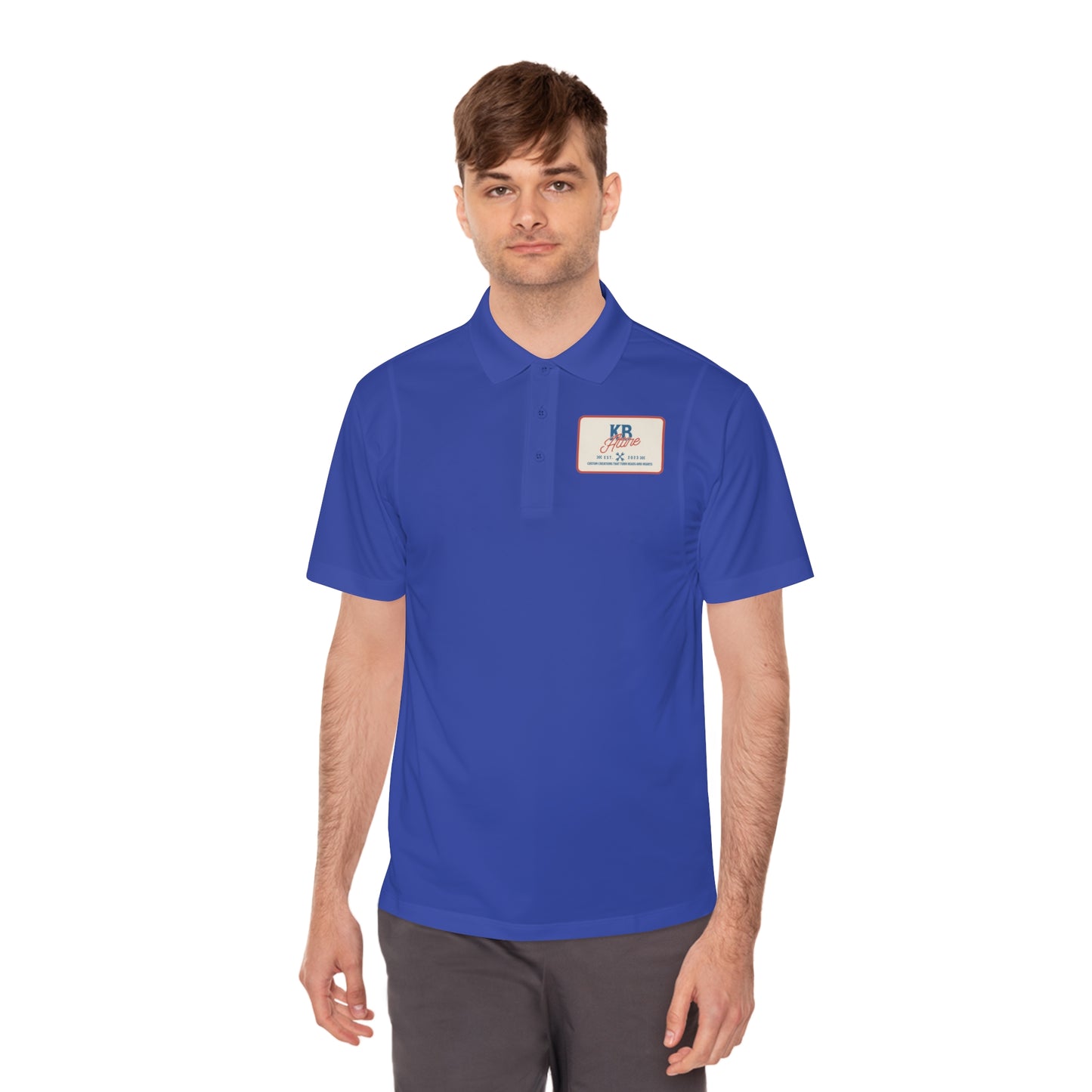 KB Attire "The Patch" Men's Sport Polo Shirt
