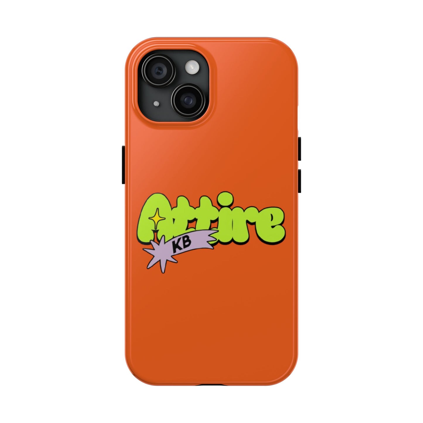 KB Attire Cartoon Phone Case (Orange)