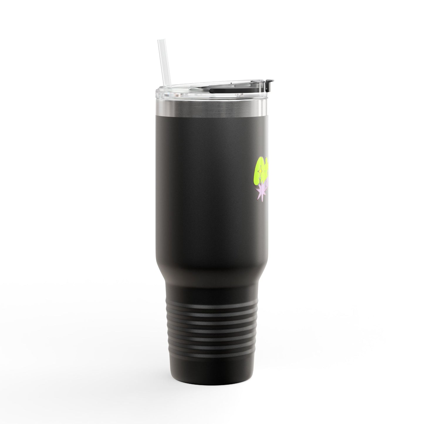 KB Attire Cartoon Travel Mug for On-the-Go 40oz Thermal Cup