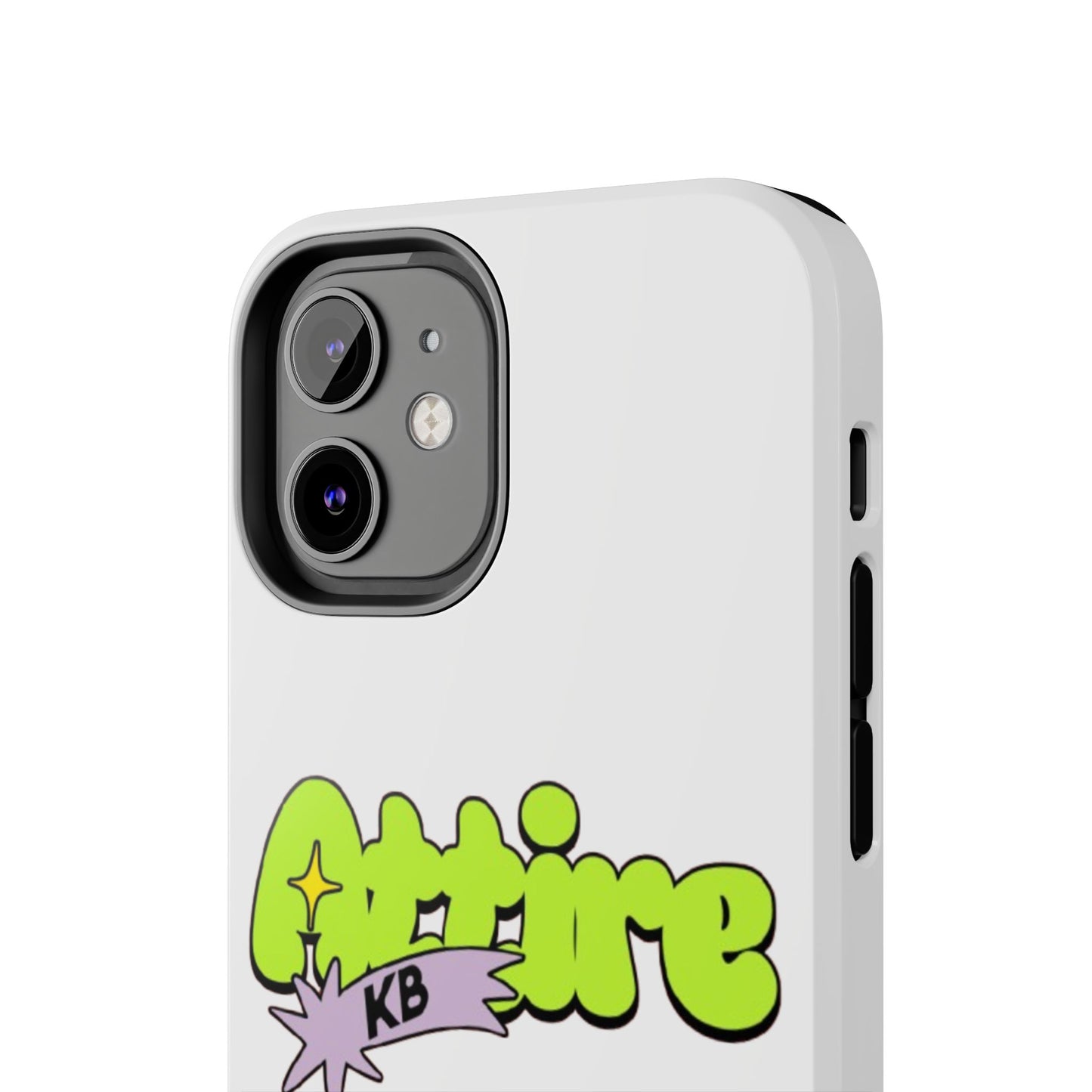 KB Attire Cartoon Phone Case (White)