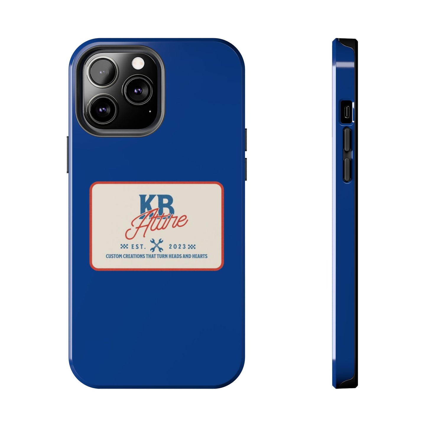 KB Attire 'The Patch' Phone Case (Blue)