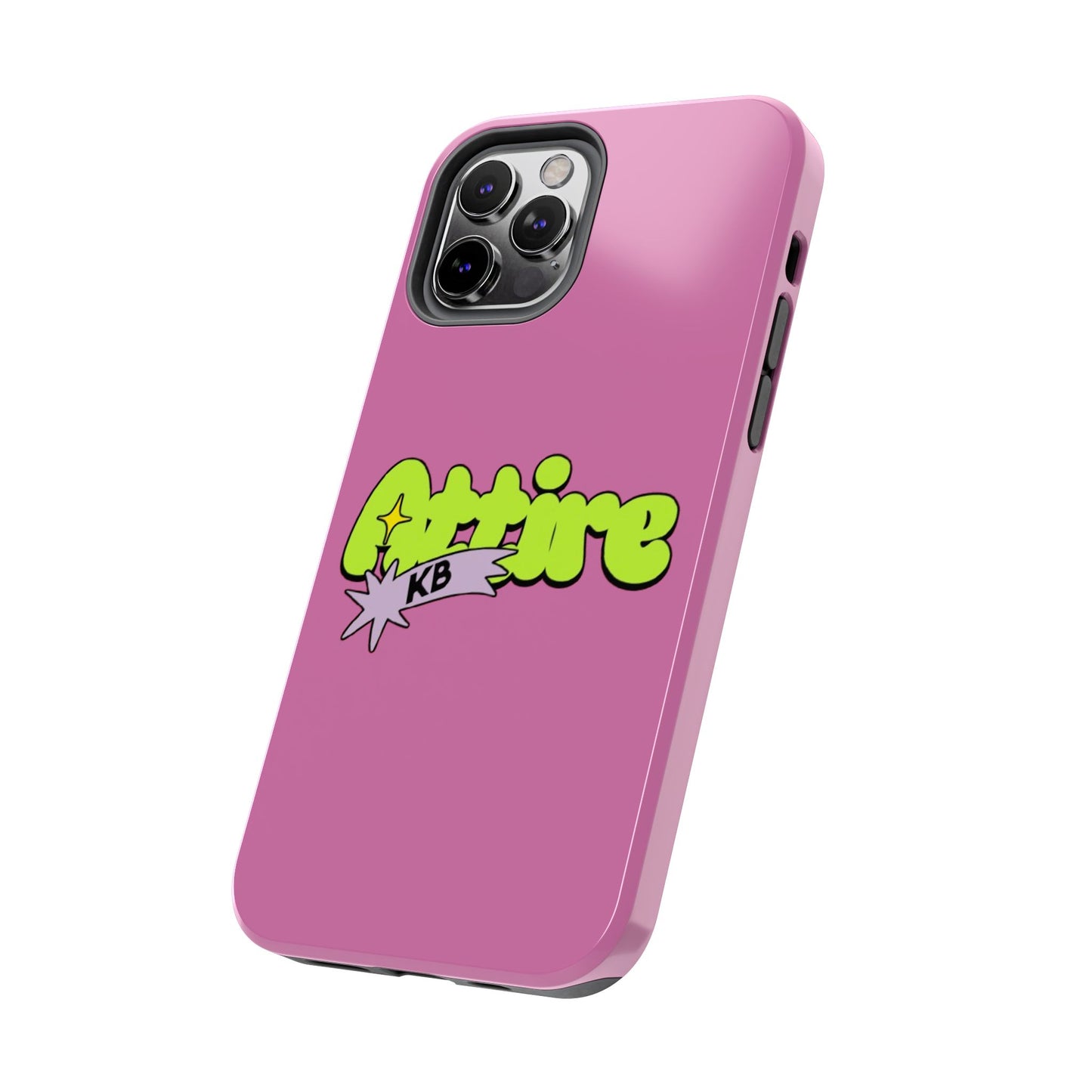 KB Attire Cartoon Phone Case (Pink)