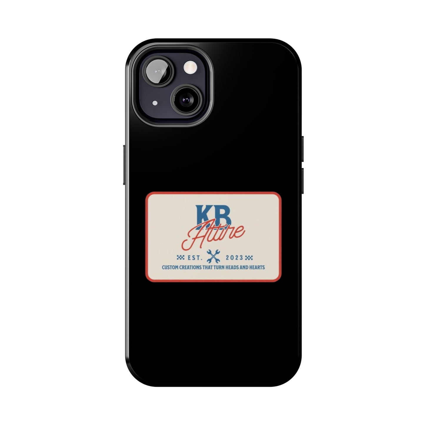KB Attire 'The Patch' Phone Case (Black)