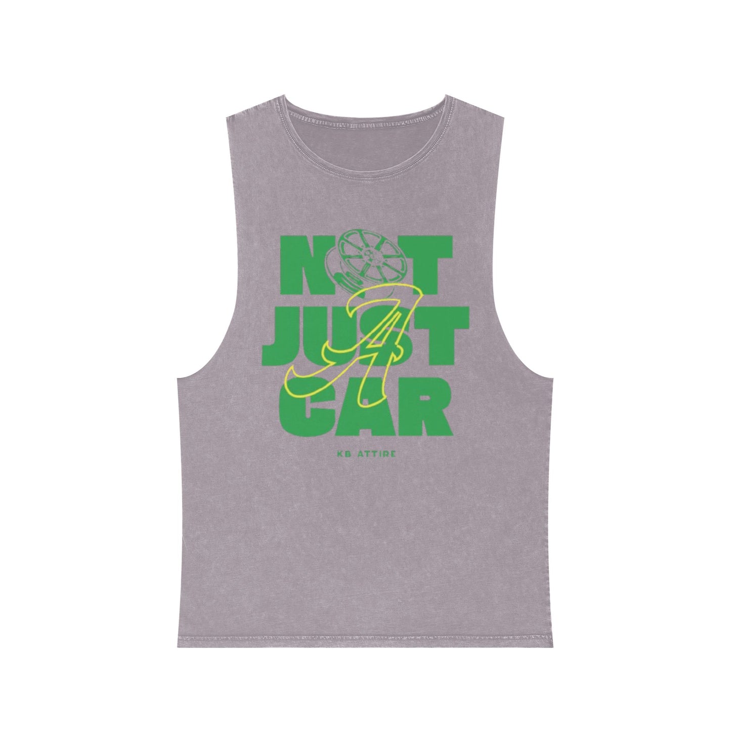 Unisex Stonewash 'Not Just A Car' Tank Top