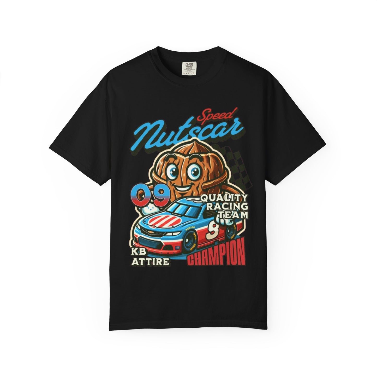 Champion Nutcar Racing T-Shirt | Unisex Garment-Dyed Tee for Racing Fans