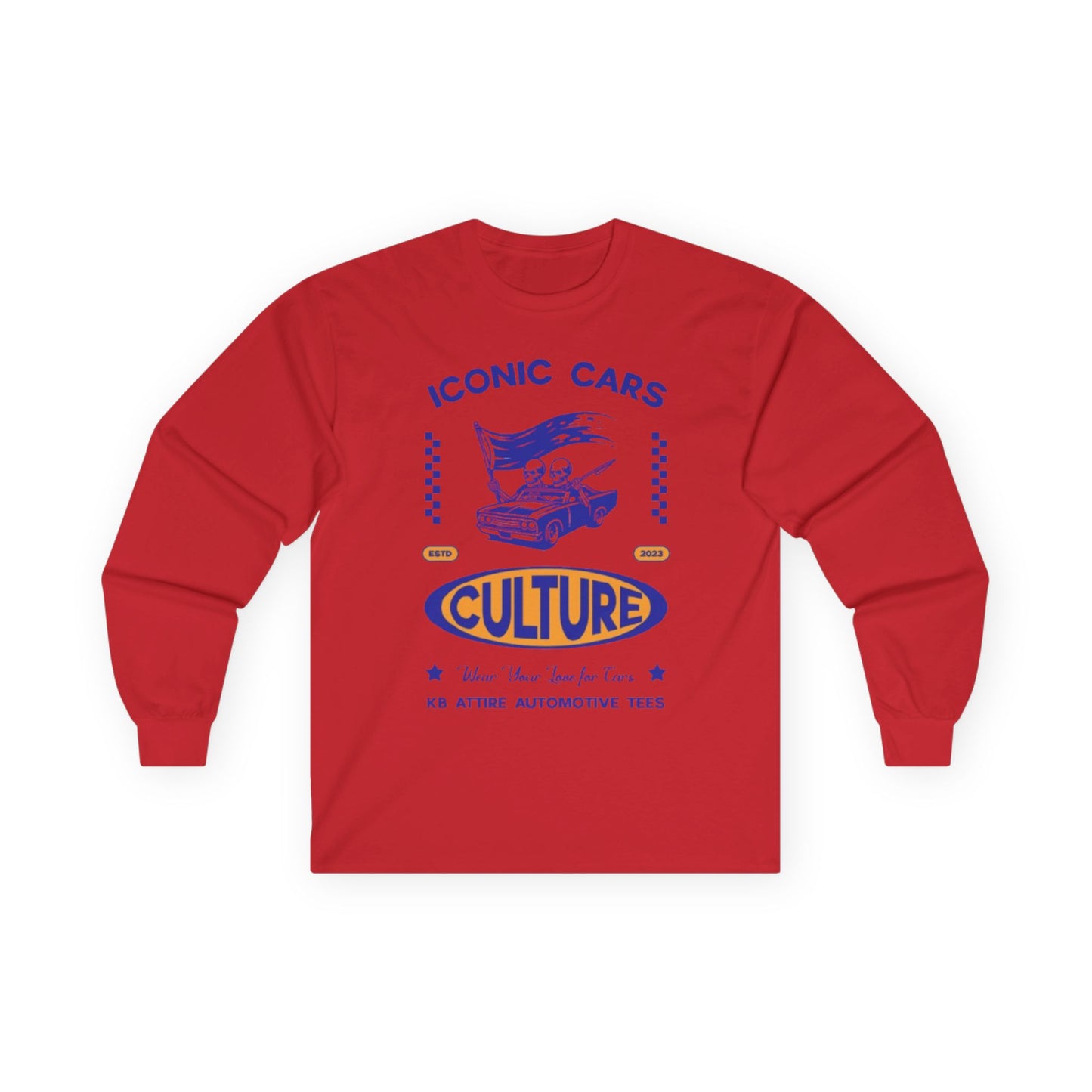Iconic Cars Culture Long Sleeve Tee