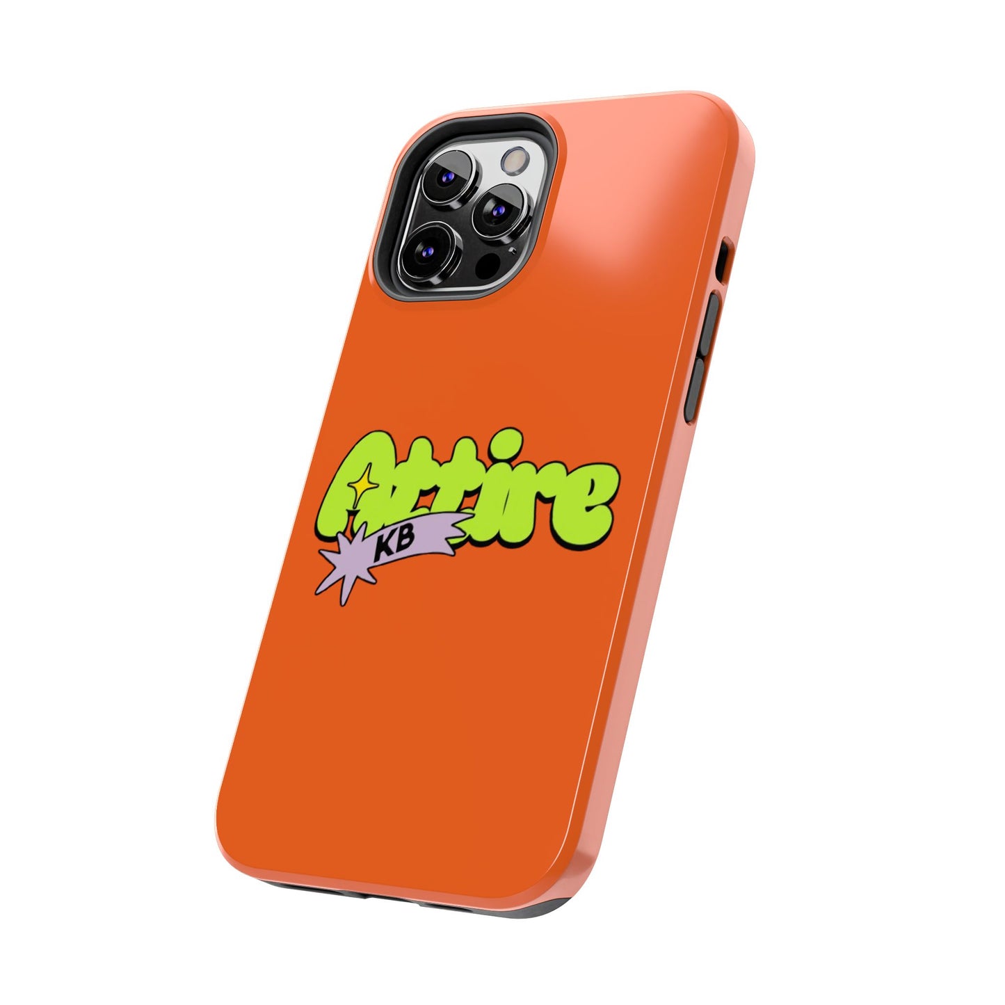 KB Attire Cartoon Phone Case (Orange)