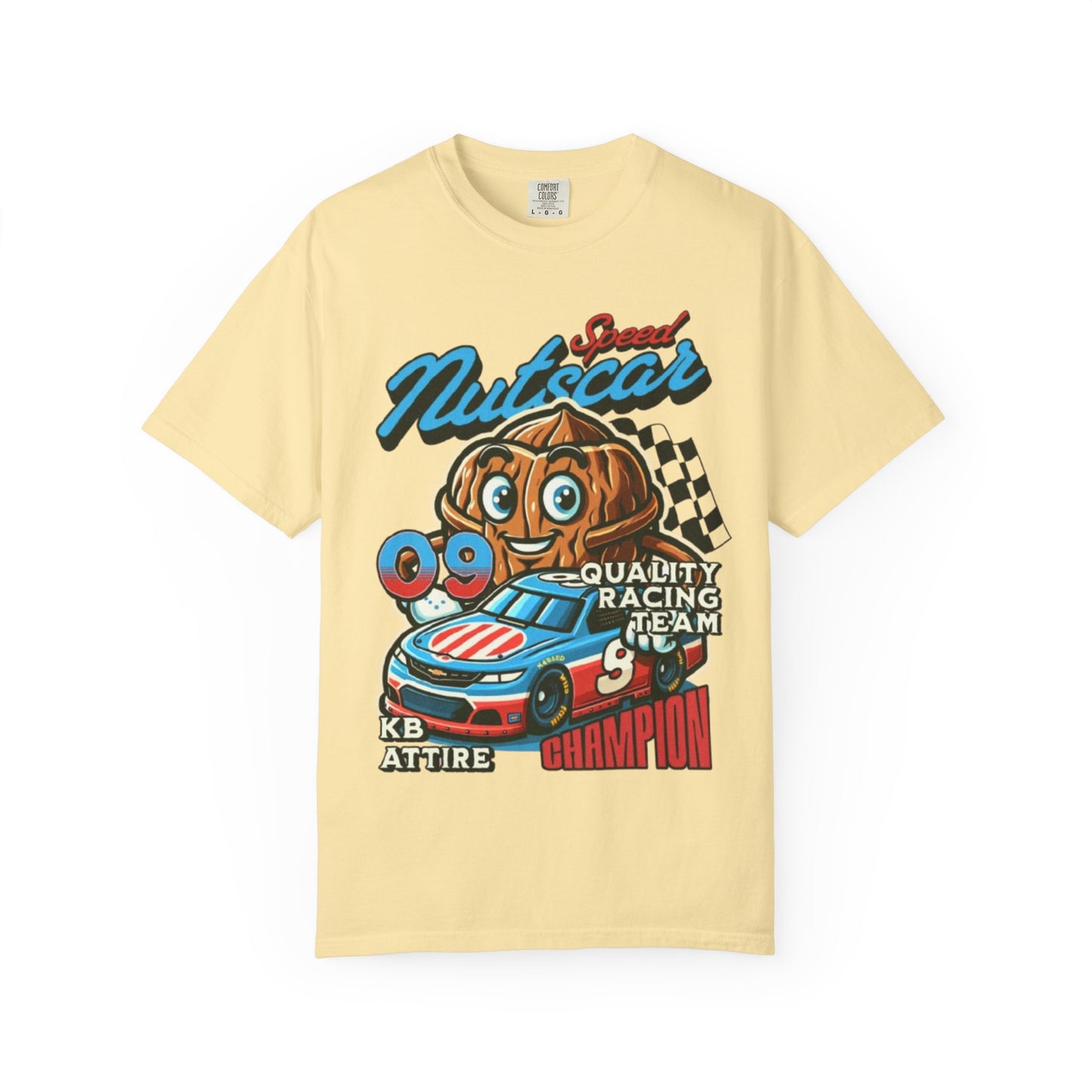 Champion Nutcar Racing T-Shirt | Unisex Garment-Dyed Tee for Racing Fans