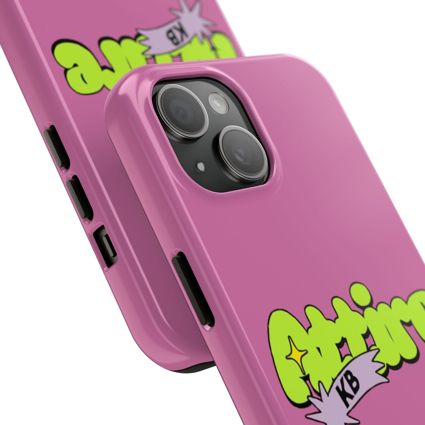 KB Attire Cartoon Phone Case (Pink)